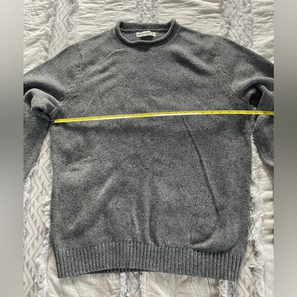 Men’s XLT Mutual Weave gray fleck pullover sweater. EUC. Tall, Unisex, classic - Picture 4 of 7